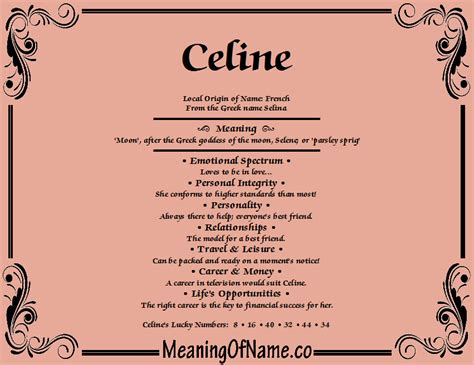 celine meaning|celine in french.